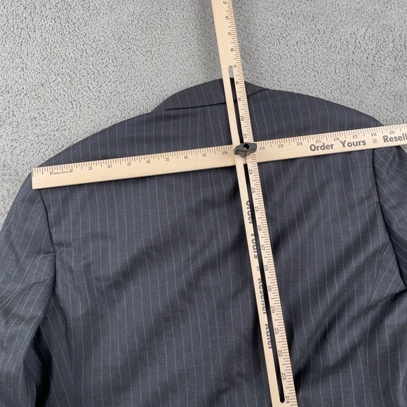 Brooks Brothers Blazer Mens 40R Madison Fit 346 Pinstripe Wool Jacket Classic - Picture 11 of 15